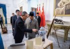 " MAKAN SIANG KENEGARAAN PENUH MAKNA DI ISTANA MERDEKA : INDONESIA DAN TIONGKOK PERKUAT PERSAHABATAN STRATEGIS SERTA KOMITMEN EKONOMI INKLUSIF KAWASAN "